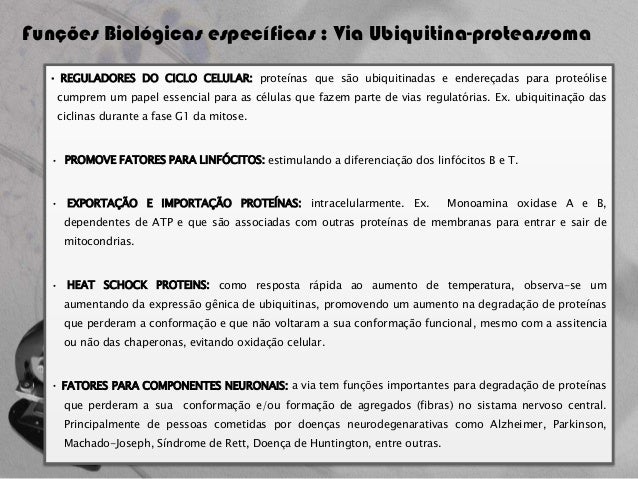 Thesis on ubiquitin