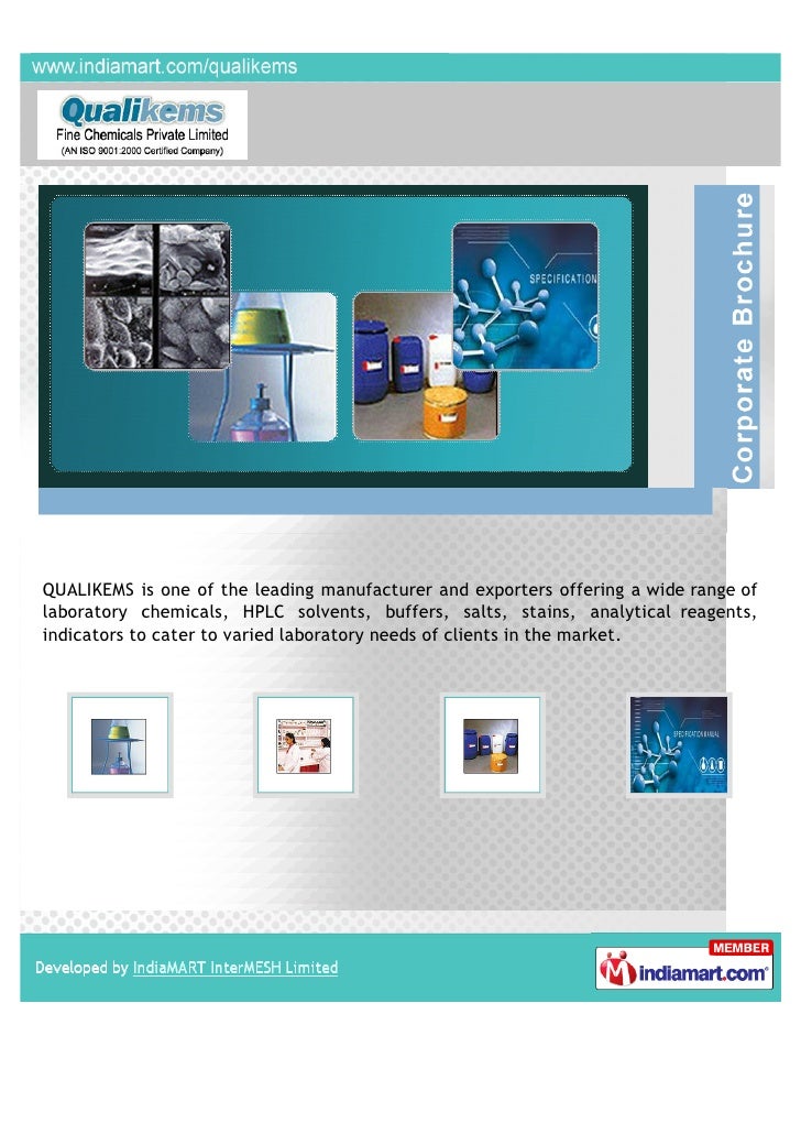 Qualikems Fine Chem Pvt. Ltd., New Delhi, Laboratory Chemicals