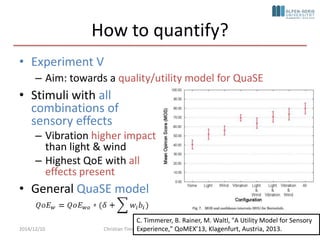 Quality of Sensory Experience (QuaSE) | PPTX