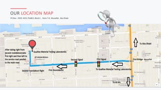 JAFAR DESIGNS STUDIO BUSNESS PROPOSAL 27
OUR LOCATION MAP
PO Box – 9035 -M15, Plot#21, Block C , Store 7-8 , Mussafah, Abu Dhabi
 