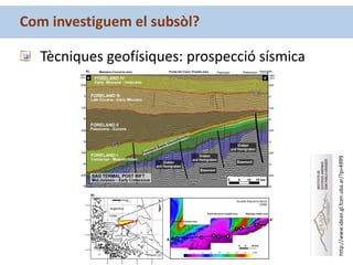Com investiguem el subsòl?
Tècniques geofísiques: prospecció sísmica
http://www.idean.gl.fcen.uba.ar/?p=4999
 
