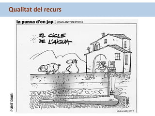 Qualitat del recurs
HidroUdG|2017
PUNTDIARI
 