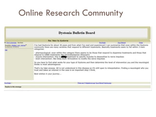 Online Research Community
 