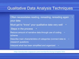 Qualitative and quantitative analysis | PPT