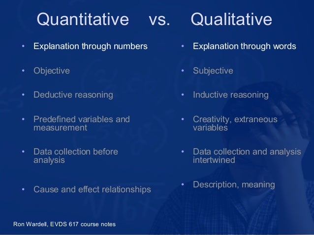 is cause and effect qualitative or quantitative