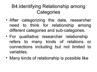 Qualitative data analysis | PPT
