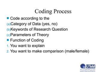 Qualitative Data Analysis | PPT