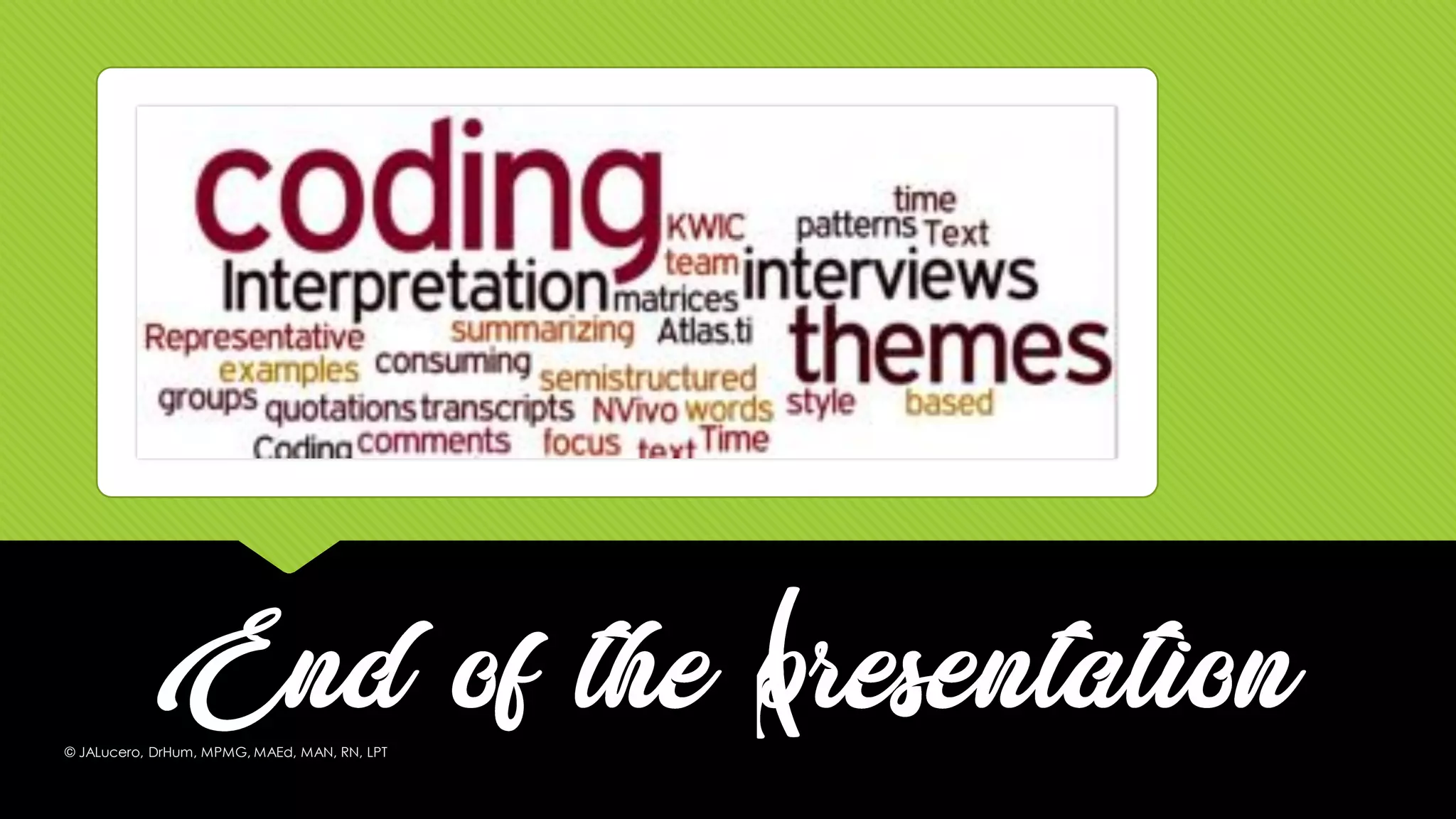 ((© JALucero, DrHum, MPMG, MAEd, MAN, RN, LPT
 