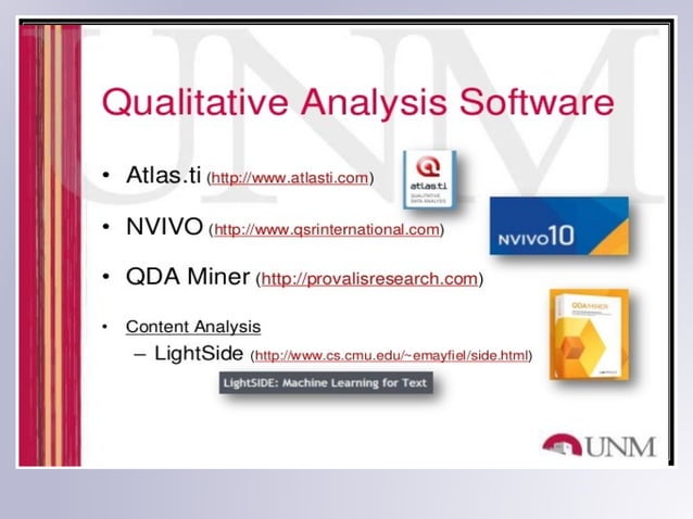 Qualitative Data Analysis | PPT | Technology & Computing