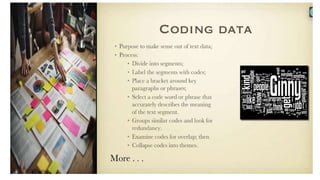 Qualitative data analysis part 1-theoretical understanding | PPTX