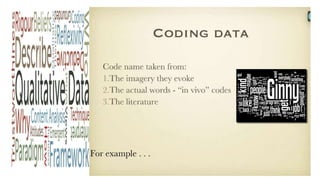 Qualitative data analysis part 1-theoretical understanding | PPTX
