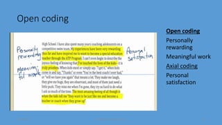Qualitative data analysis part 1-theoretical understanding | PPTX