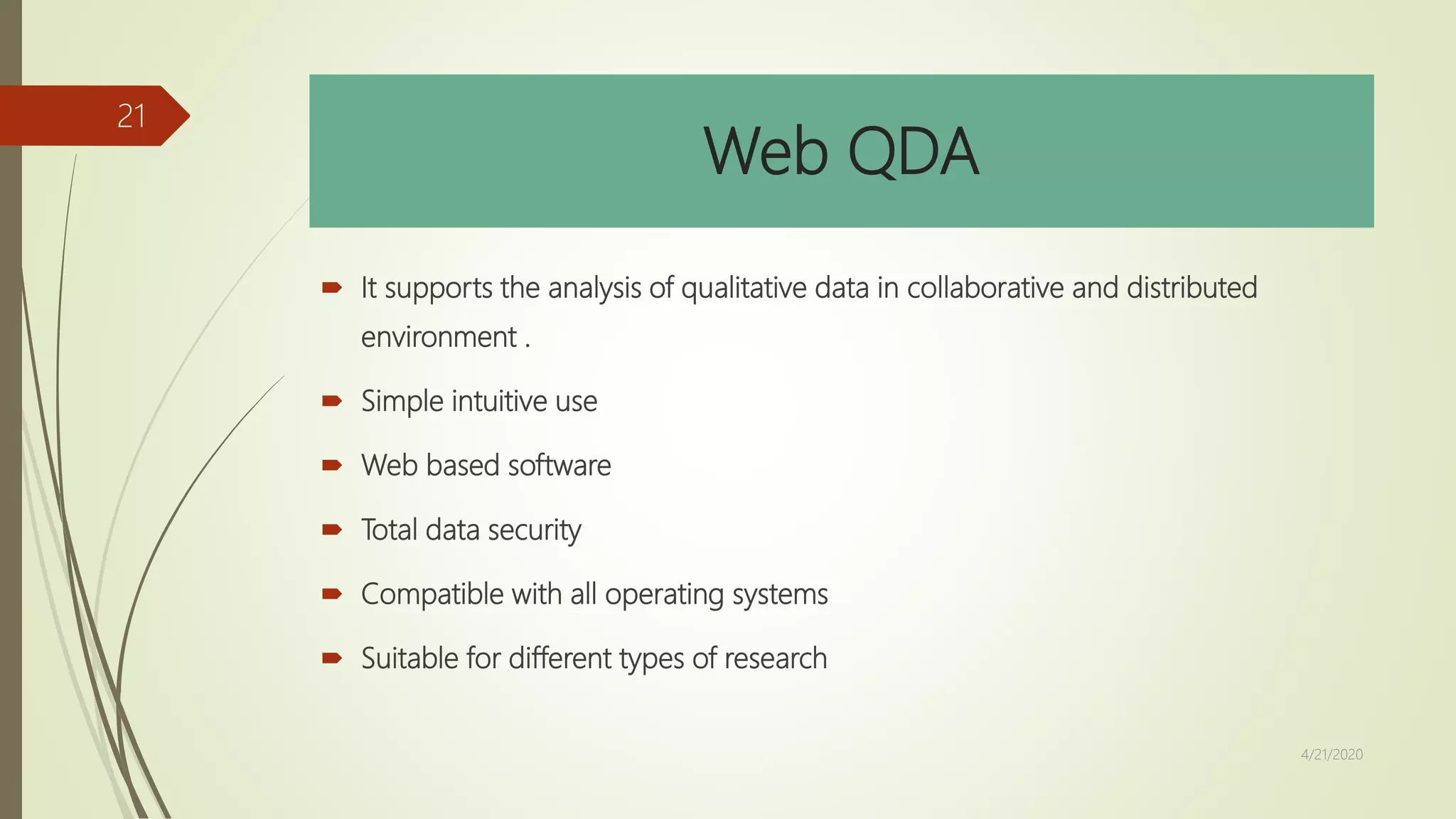 Qualitative data analysis software's By Iqbal Rana | PPTX