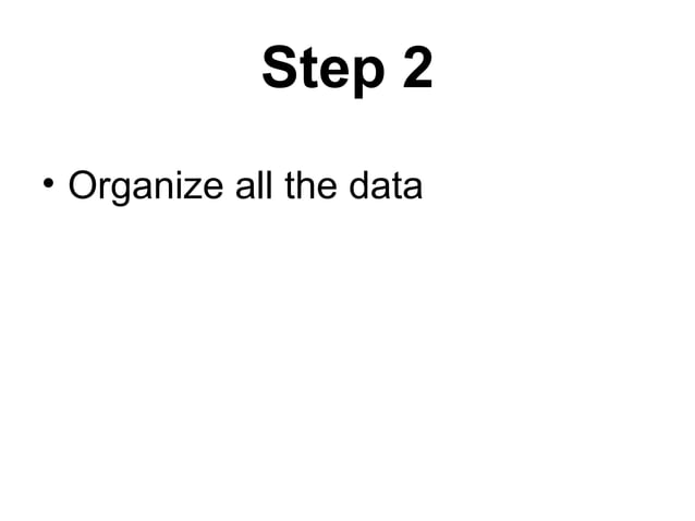 Qualitative Data Analysis (Steps) | PPT