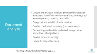 Qualitative Data Collection | PPTX
