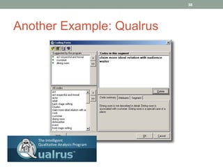 38




Another Example: Qualrus
 