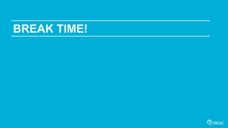 BREAK TIME!
 