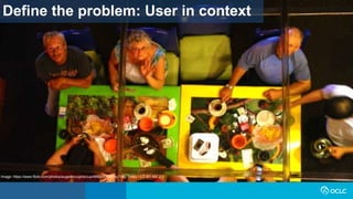 Define the problem: User in context
Image: https://www.flickr.com/photos/sugarhiccuphiccup/4843083598 by Troy Tolley / CC BY-ND 2.0
 