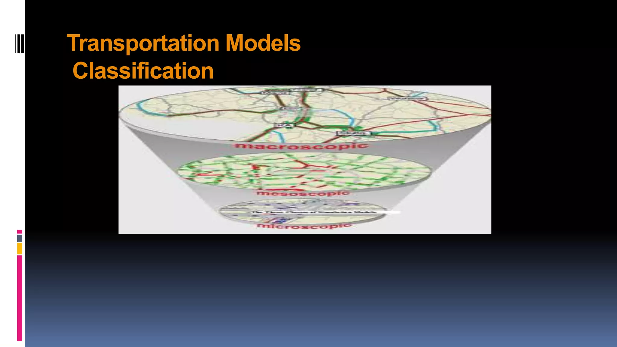 Qualitative model of transport | PPT