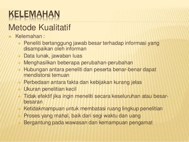 Qualitative Quantitative Methodology