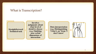 What is Transcription?
10
 