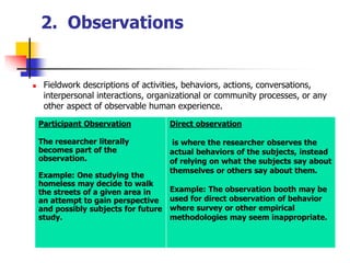 Qualitative research | PPTX