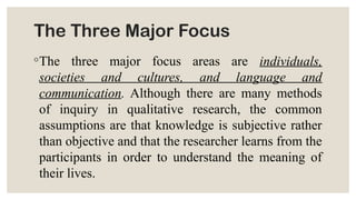 Three Focus Qualitative Research- Practical Research 2.pptx