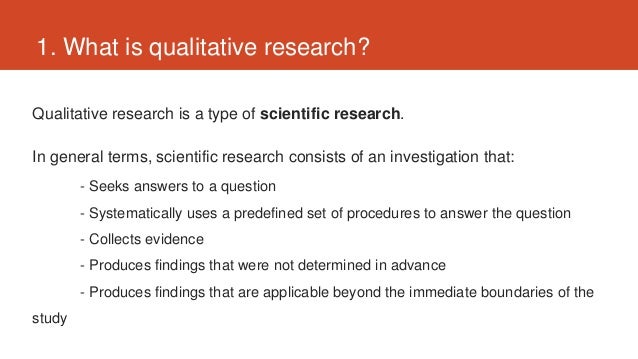 What is research