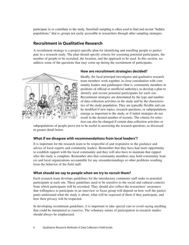 Qualitative Research Methods A Data Collectors Field Guide