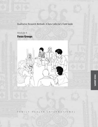 Qualitative research methods - a data collector's field guide | PDF