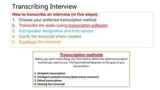 Qualitative research methods kanhaiya sapkota | PPT