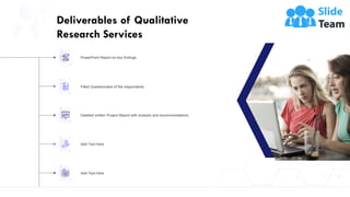 Qualitative Research Proposal Template PowerPoint Presentation Slides | PDF