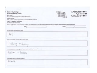 Qualitative Research Results