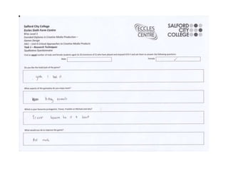 Qualitative Research Results