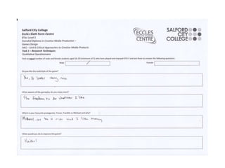 Qualitative Research Results