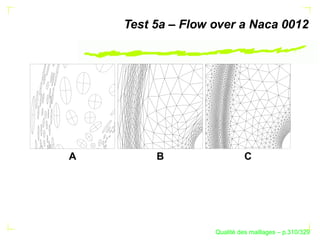 Test 5a – Flow over a Naca 0012




A        B                   C




                         ´
                   Qualite des maillages – p.310/329
 
