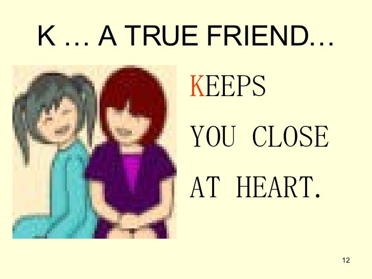 what is a true friend essay