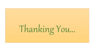Thanking You…
 