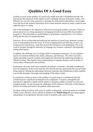 Qualities Of A Good Essay.pdf