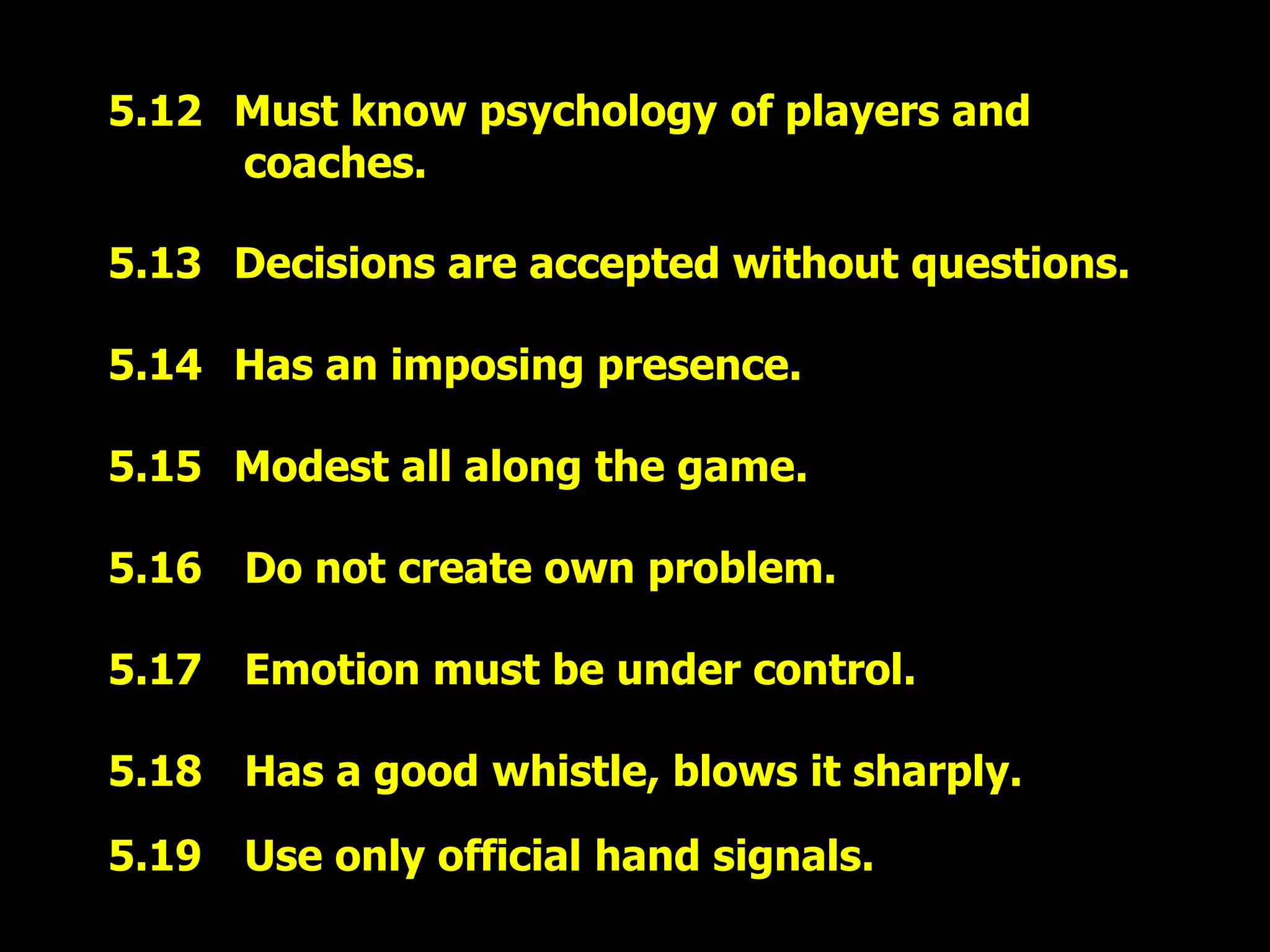 QUALITIES OF A GOOD REFEREE.ppt