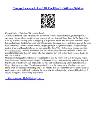 Qualities Of A Great Leader In A Whole New, By Dan Pink | PDF
