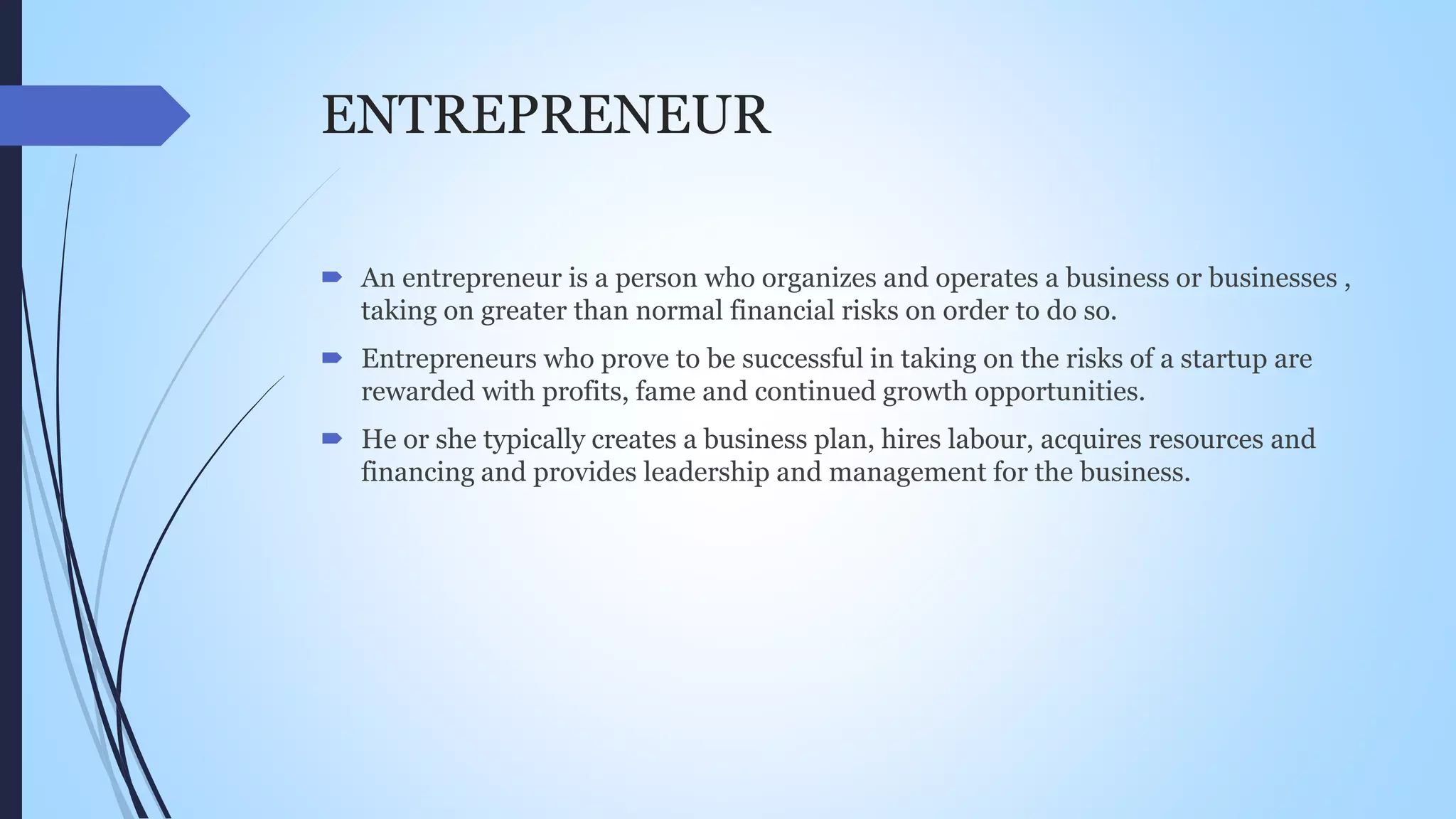 Qualities of an entrepreneur | PPTX