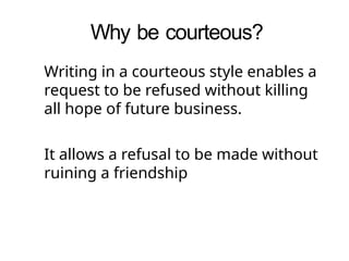 Qualities of Effective Business Letter. pptx helps to understand more ...