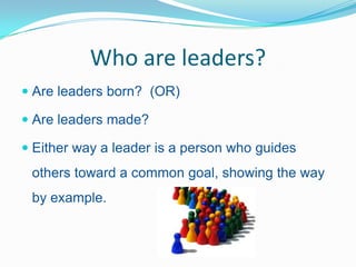 Qualities Of A Good Leader Ppt Powerpoint Presentation Designs Download - Powerpoint Templates