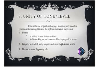 Qualities Of Good Writing