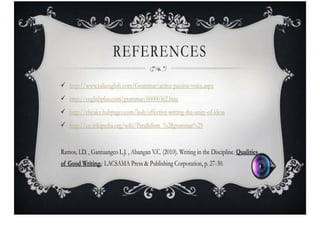 Qualities Of Good Writing