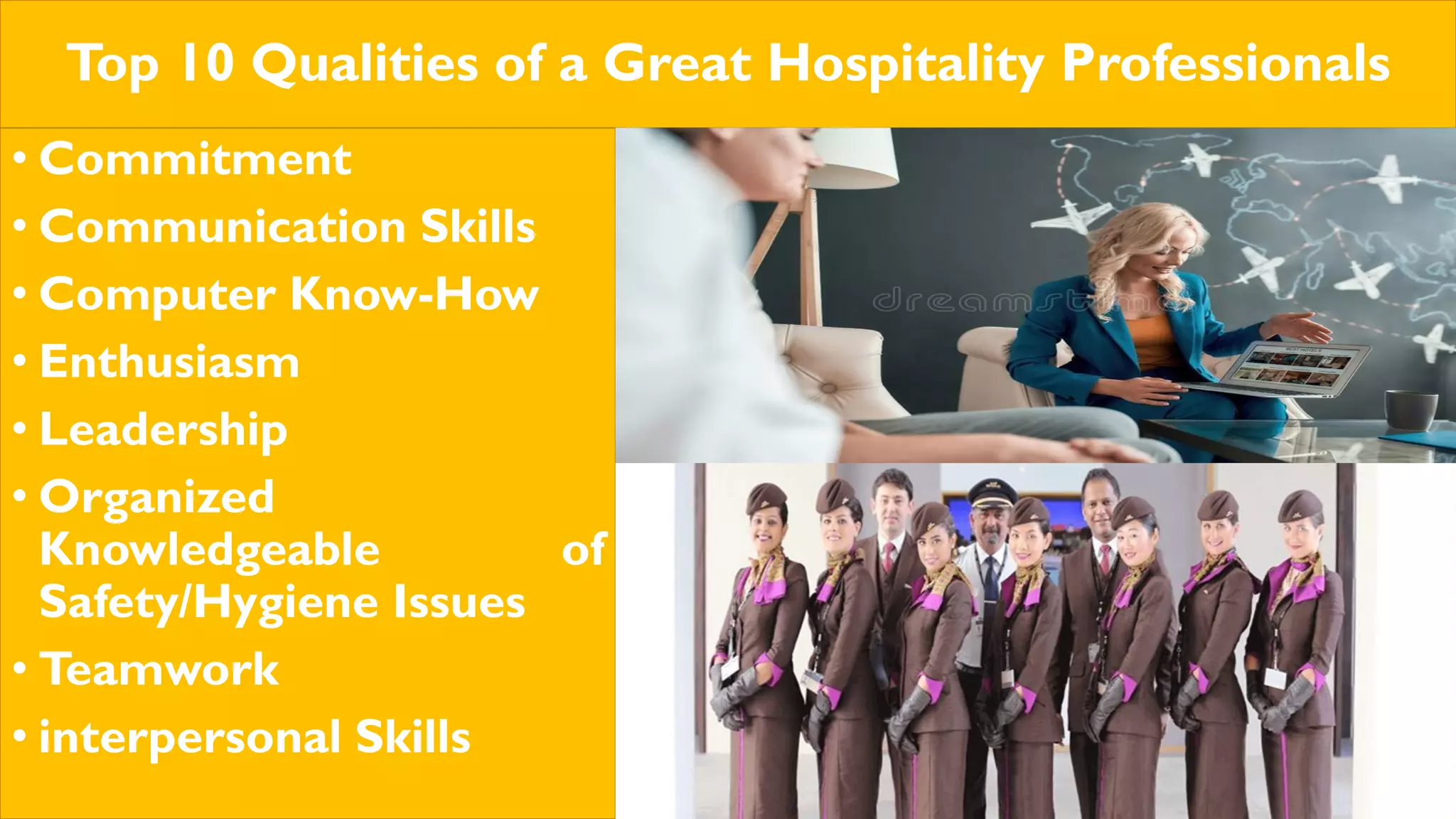 Qualities of Tourism and Hospitality Professionals | PDF