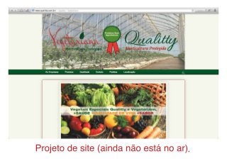 Qualitty e vegetariann apresentação