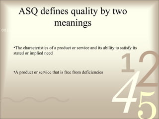 Quality.. | PPT