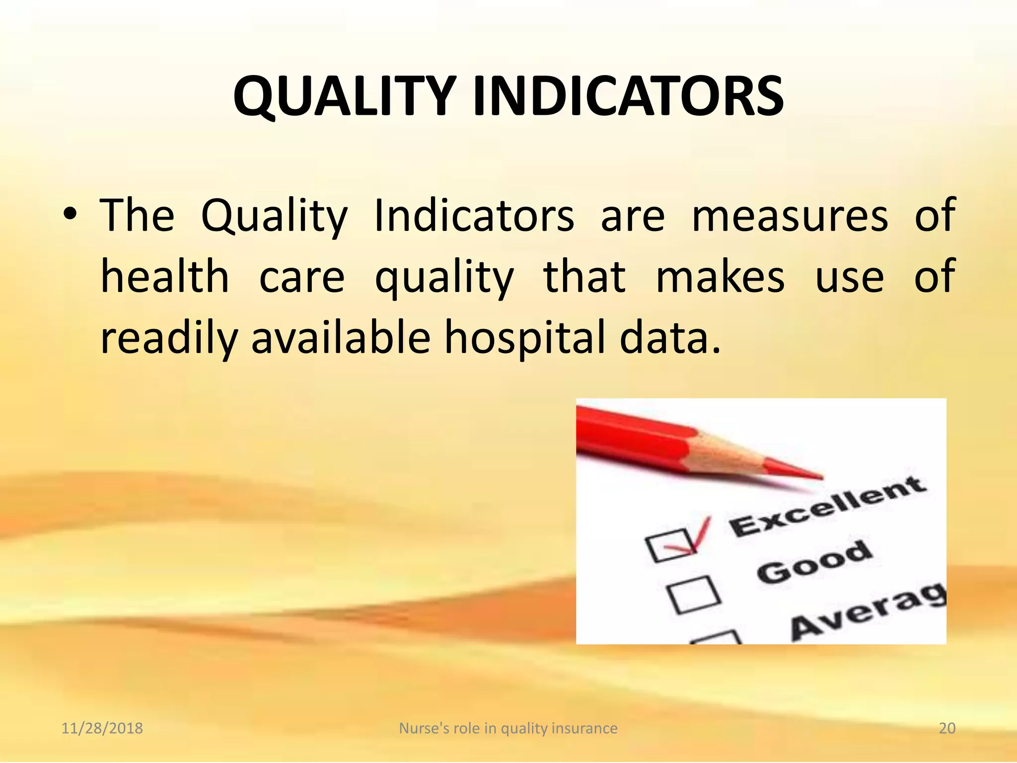 Quality Assurance in nursing | PPTX